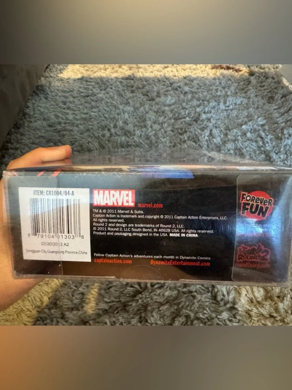 Captain Action Spider-Man Costume Marvel Comics 1/6 Scale Round 2 NIB 2011 - Picture 4 of 4